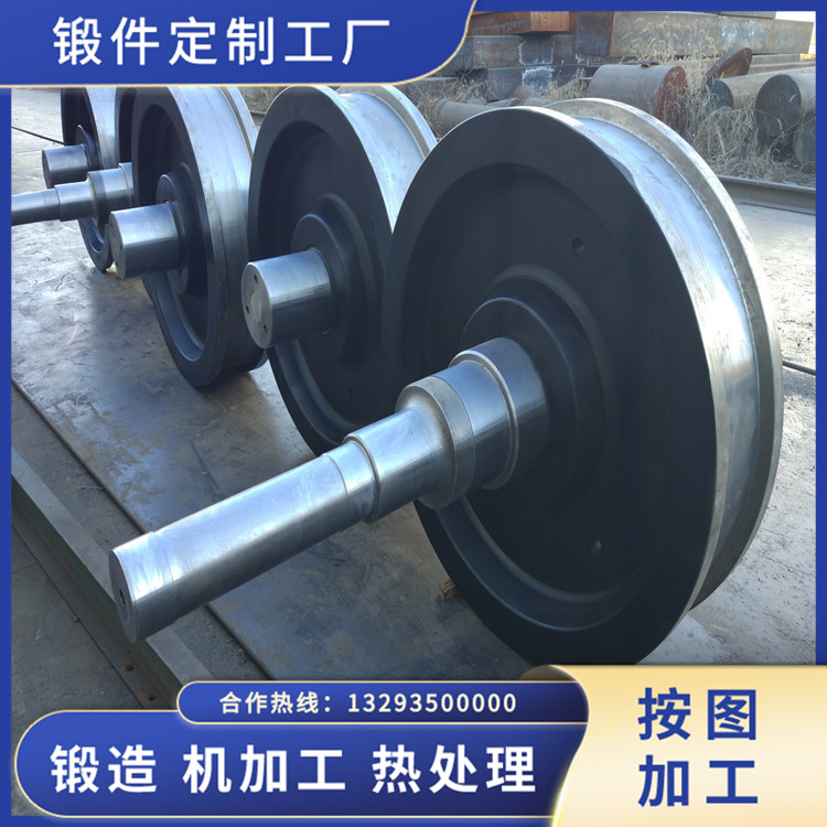 電動(dòng)轉(zhuǎn)盤(pán)車(chē)輪鍛件