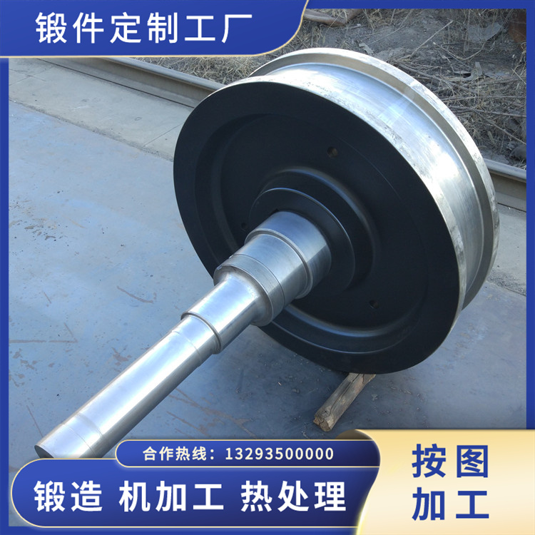 大型車輪組鍛件